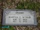Martha E McNair 12 Mar 1866 - 31 Dec 1950 McNair Cemetery Mayes Co OK USA Photo 07 Mar 2008 by Dave Churchill